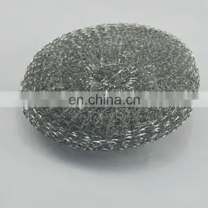 15g Galvanized Steel Metal Mesh Scourer Stainless Steel Weaving Cleaning Ball thumbnail-4