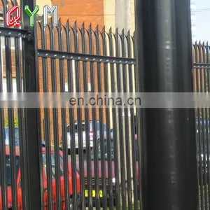 Steel Palisade Fence Designs Galvanized Palisade Fencing Prices thumbnail-4