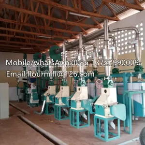 Small Production 10T Wheat Flour Milling Machine Wheat Meal Processing Line Grain Milling Machine thumbnail-2