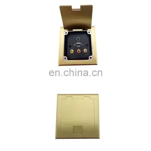 Golden Cable Network VGA Floor Plate Lifting Plug Socket Box thumbnail-3