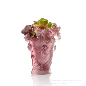 Hot-selling Wedding Incense Burner Floral Crystal Burner Nordic Rose Censer thumbnail-4