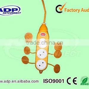 UK Standard Three Ways Extension Power Socket thumbnail-3