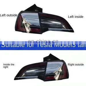 Factory Direct Cheap Good Car Brake Light for 2017-2021 Tesla Model 3 Trunk LED Brake Light OEM1077402-00-E thumbnail-4