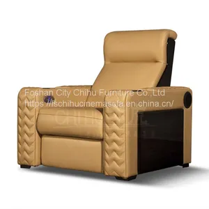 Multifunction Electric Recliners High End Home Theater Sofa Reclinable Theater Cinema Sofa Chair thumbnail-2