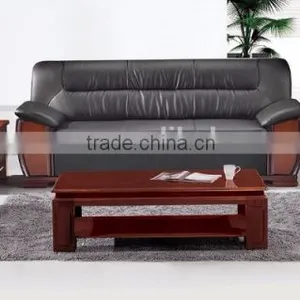 Oupusen 2016 New 1 1 3 Black Home Wooden Sofa Set thumbnail-2