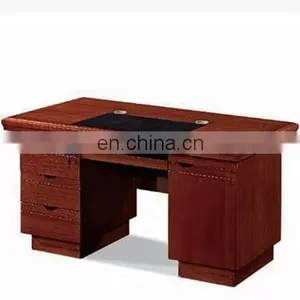 Chinese Luxury Wooden Modern Computer Desk Workstation Desk Office Furniture Executive Antique Office Desk With Drawer thumbnail-5