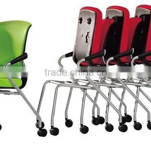 HongJi Foldable Stuff Chair Office Furniture Office Chairs With Casters thumbnail-5