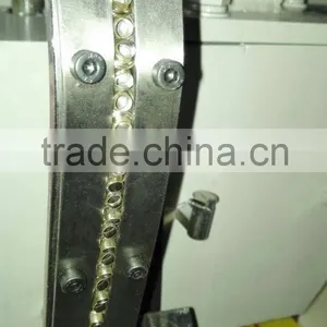 HAS VIDEO 195 Cycles Per Minute 2 Heads Electric Semi Automatic Eyelet Punch Machine For Paper Bag,Non Woven Bag,Shopping Bag thumbnail-4
