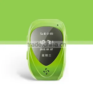 2015 Mini GPS Tracker Watch For Kids SOS Emergency Anti Lost Smart Mobile Phone App Bracelet Wristband Two Way Communication thumbnail-3