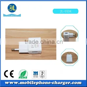 Free Sample EU Plug Wall Charger for Mobile Phone 5V 1A USB Travel Charger thumbnail-3