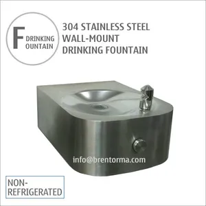 WDF5 ADA Push Button Wall Mount Drinking Fountain thumbnail-1