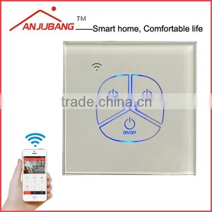 Smart Remote Control, Zigbee Electrical Switch, Wall Light Switch With Led Back Light Glass Board thumbnail-1
