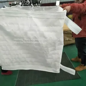 China 1500kg Maxi Sacos, 1 Ton Sand Sacks, PP Woven Polypropylene Big Bags For Portland Cement thumbnail-4