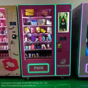 Stand Alone Smart Easy Operation Vending Machine For Eyelashes and False Hair Fashion Style For Sale thumbnail-3