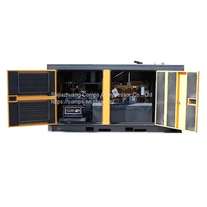 25 Bar High Quality Two Stage Compressed Portable Mobile Diesel Screw Air Compressor For Drilling Machine thumbnail-2