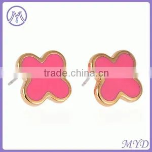 Hot Sale Enamel Stud Earrings thumbnail-3