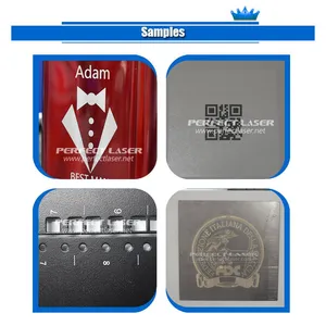 Perfect Laser Keyboard Fiber Laser Marking Marker Machine With Electric Working Table Price thumbnail-3