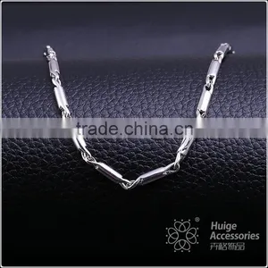 Good Selling Fashion Jewelry High Quality Rhodium Plated Chain Necklace thumbnail-1
