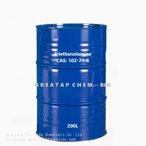 Factory Direct Sales Cosmetic Raw Material Moisturizer Thickener Triethanolamine CAS: 102-71-6 thumbnail-1