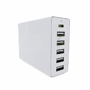 Fashionable QC2.0 USB Charger Desktop Rapid Station Charging For All Phone thumbnail-2