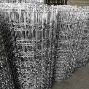 Wholesale Hot Dipped Galvanized Cattle Field Fence Low Maintenance Deer/Cow Guard Carbon Steel Frame With Livestock Fence Posts thumbnail-1