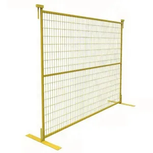 Portable Galvanized Welded Metal Temporary Fence for Construction and Events thumbnail-3