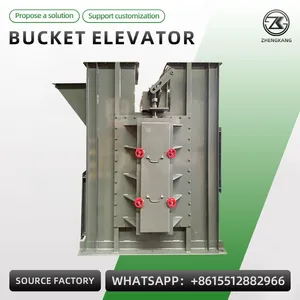 NE Series Bucket Elevator Vertical Conveyor for Grain Cement Sand Coal Powder thumbnail-3