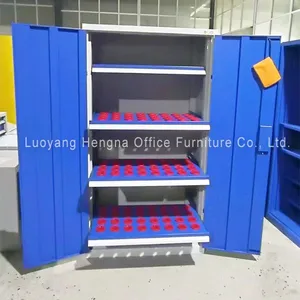 5S Workshop Tool Cabinet for Vocational Training Centers — Lockable Steel Floor Cabinet 1800mm thumbnail-5