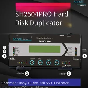 Original Shenzhen Hard Disk Copier 1-to-3 Sh2504pro High-speed Offline Copying and Duplication, Msata Ngff Low-level Backup, Free Shipping by sf Express thumbnail-1