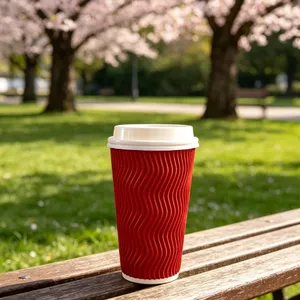 Disposable Corrugated Cup thumbnail-4