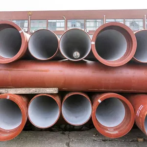 DN80 DN2000 K8 K9 C25 C30 C40 Pn16 Pn25 Water Supply Ductile Cast Iron Pipe thumbnail-2