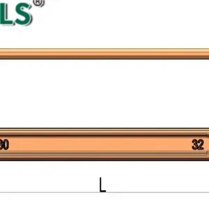 Non-Sparking Beryllium Copper Double Box Offset Wrench 36*41 mm mm for Explosive Environments thumbnail-2