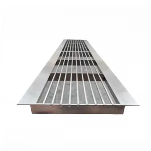 Custom Steel Grating Panels With 2 Year Warranty, Technical Support, Anti-Corrosion Galvanized Surface thumbnail-4