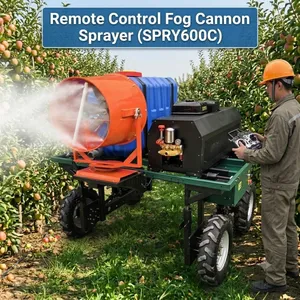 Self Propelled Fog Spray Machine 600L Remote Agricultural Sprayer With Long Distance Mist Output and Heavy Duty Chassis Design thumbnail-1