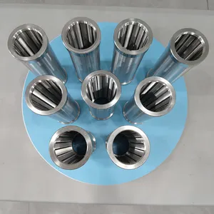 Wedge Wire Screen Element for Water Treatment Plant, 304 Stainless Steel, 0.3mm Slot, Durable thumbnail-1