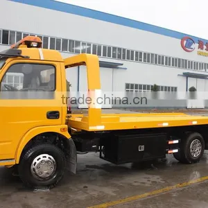 Factory Price Dongfeng DLK 4 Ton Flatbed Wrecker Manufacturer thumbnail-2