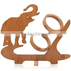 2016 Wooden Wine Rack, Wine Display Rack, Bamboo Wine Rack thumbnail-3
