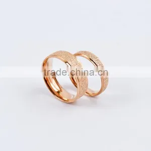 Hot Sale Fashion Jewelry 2016 Jewellery Silver Color Couple Stainless Steel Ring thumbnail-5