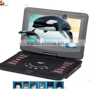 Portable Dvd Player With Digital Coaxial Output Full hd 3d Portable Dvd Evd Player thumbnail-3