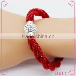 Hot Selling China Wholesale Elastic Bracelet Clay Mud Drilling Agio Necklace thumbnail-1