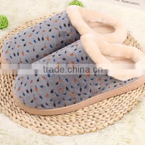 2015 New Autumn Winter Slippers Big Boys Warm Slippers Hing-end Couple Cotton Slippers Wholesale thumbnail-3
