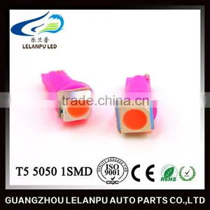 T5 5050 1SMD LED 12V Colorful Car Lamp High Quality Led Auto Lamp LED Lighting thumbnail-3