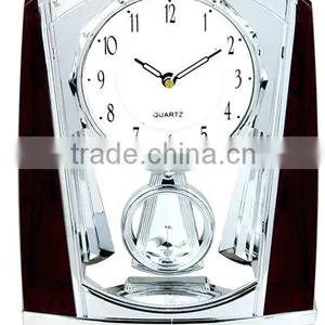 Decorative Classical Old Fashioned Table Clock With Rotating thumbnail-1