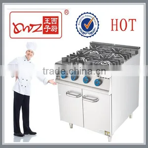 Luxury Western Kitchen Equipment Gas Burner Cooker With Cabinet thumbnail-1