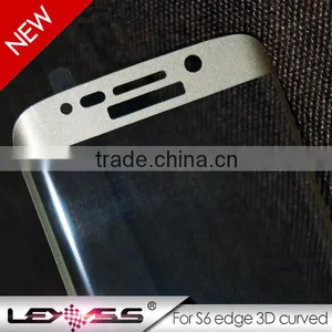 for Samsung Galaxy s6 Edge Full Cover 3D Curved Tempered Glass Screen Protector thumbnail-1