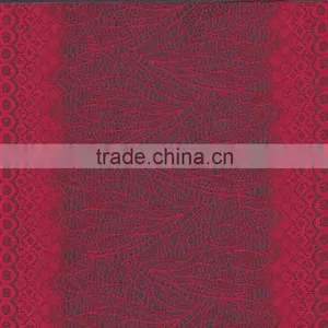 Top Quality Hot Sale Red Regular Pattern Lace for Bra Decoration thumbnail-1