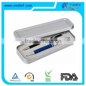 Fancy Custom Printed Pen Pencil Packaging Tin Box thumbnail-1
