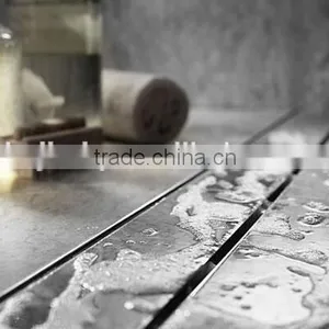 Stainless Shower Drain With Side Outlet / Channel Drain thumbnail-1
