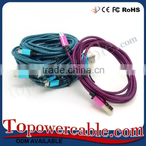 China Manufacturer Supply High Quality Mobile Phone Accessories Long Micro USB Cable thumbnail-1