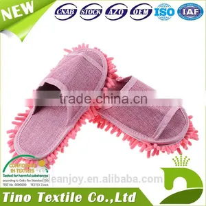 Detachable Microfiber Mop Slipper Customized Washable Cleaning Dusting Slippers thumbnail-3